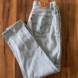 Levi's 550 Women's Light Blue wash Y2K